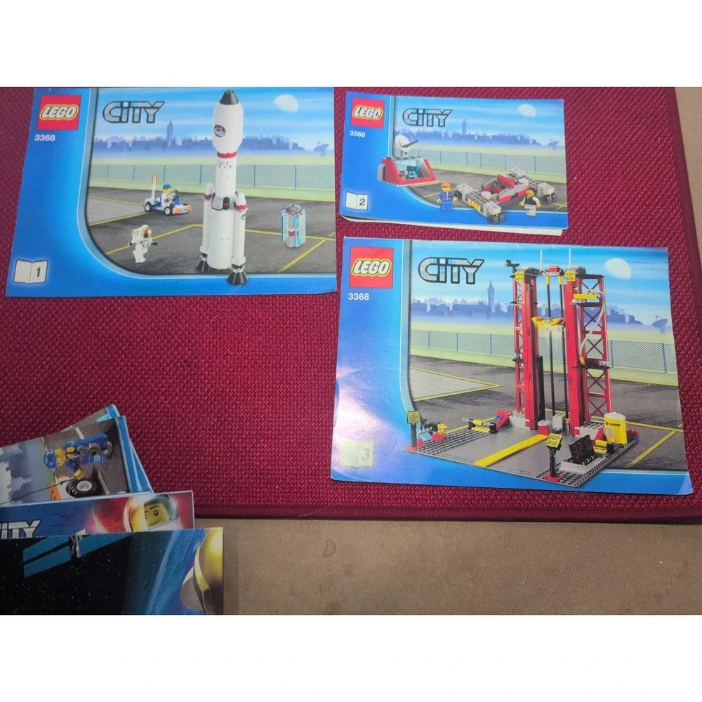 Lego City Instruction Booklet Lot Of 10 Booklets Only Plus Poster*Read